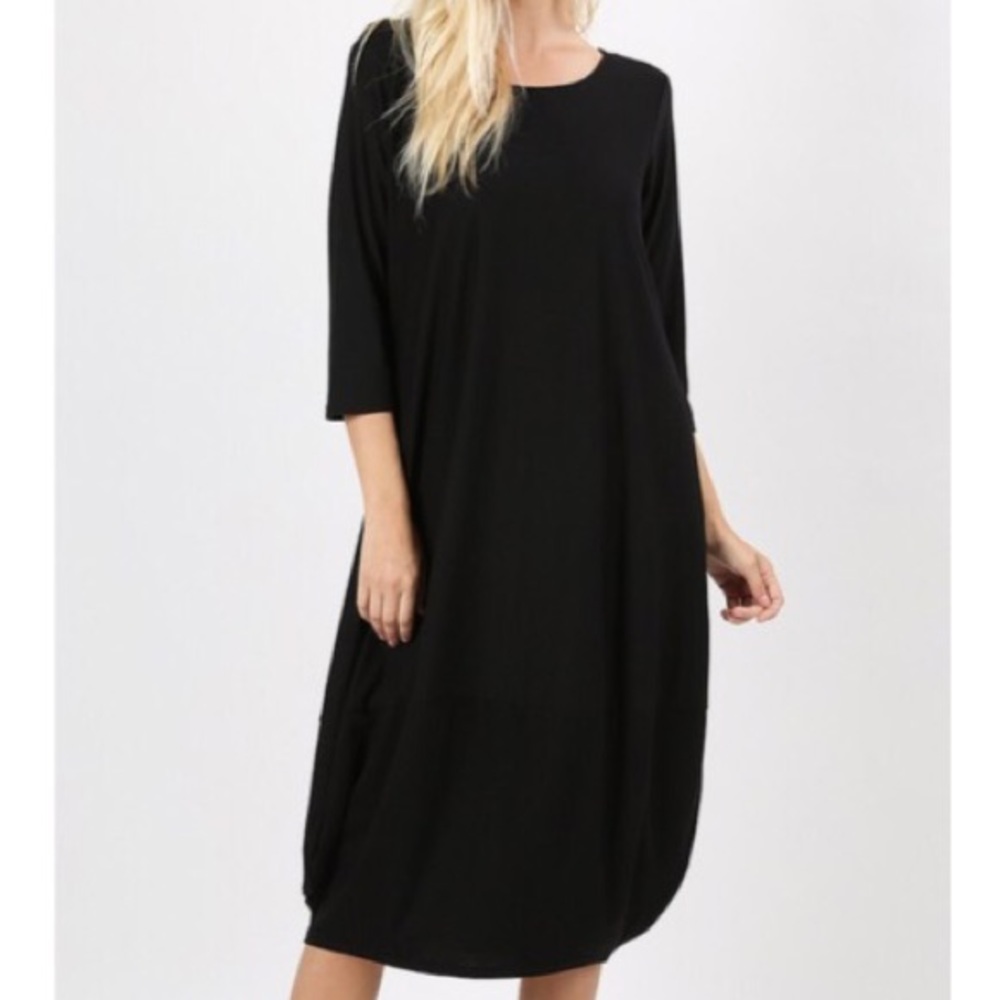 ✨LAST ONE ✨Chic loose fit dress with pockets - Picture 3 of 5